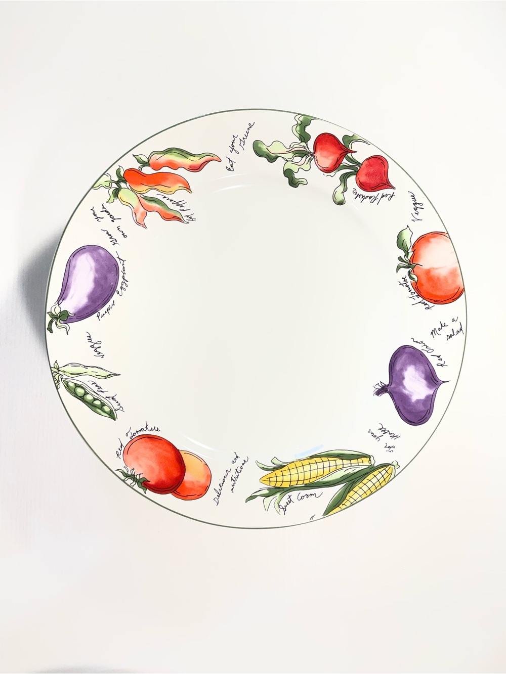 Set of 4 Vintage Sakura Garden Delight Bowls, Vegetable Pattern, 1995
